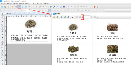 標(biāo)簽制作軟件如何批量制作帶可變圖片的中藥標(biāo)簽